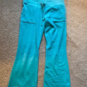 Juicy couture velour pants size small